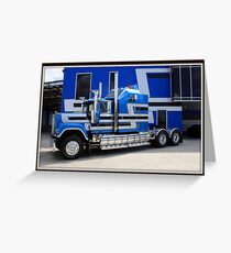 BIG RIGS Greeting Card