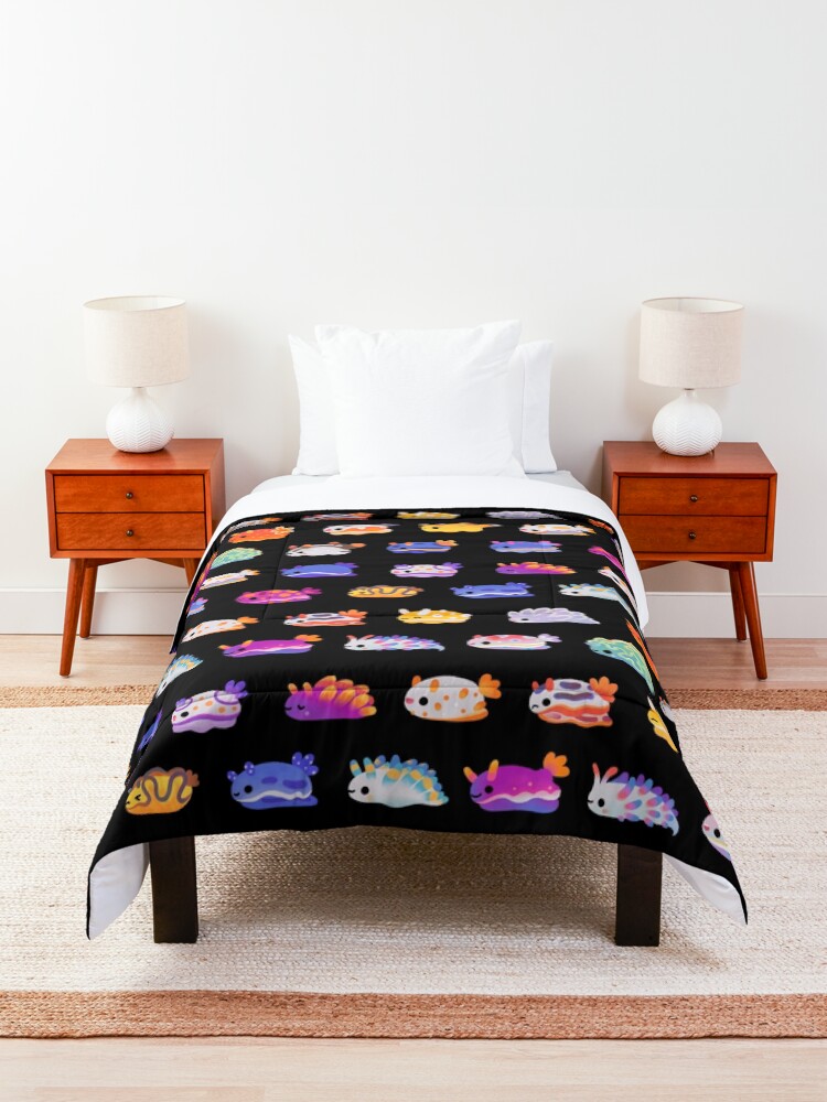 Alternate view of Sea Slug Day Comforter