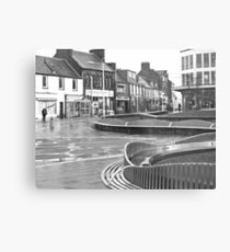 Stranraer precinct, Scotland Metal Print