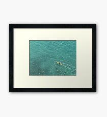 Tiffany Sea Framed Print