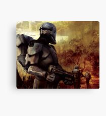Clone Commando Patrol Canvas Print