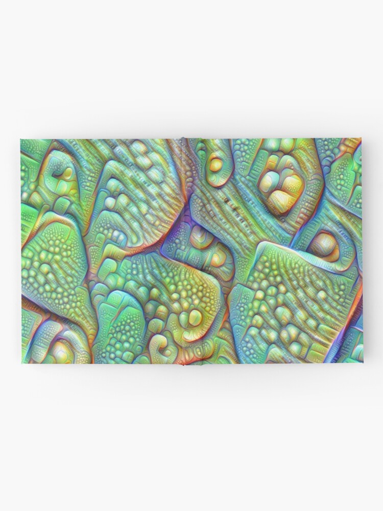Alternate view of Abstraction #DeepDream Hardcover Journal
