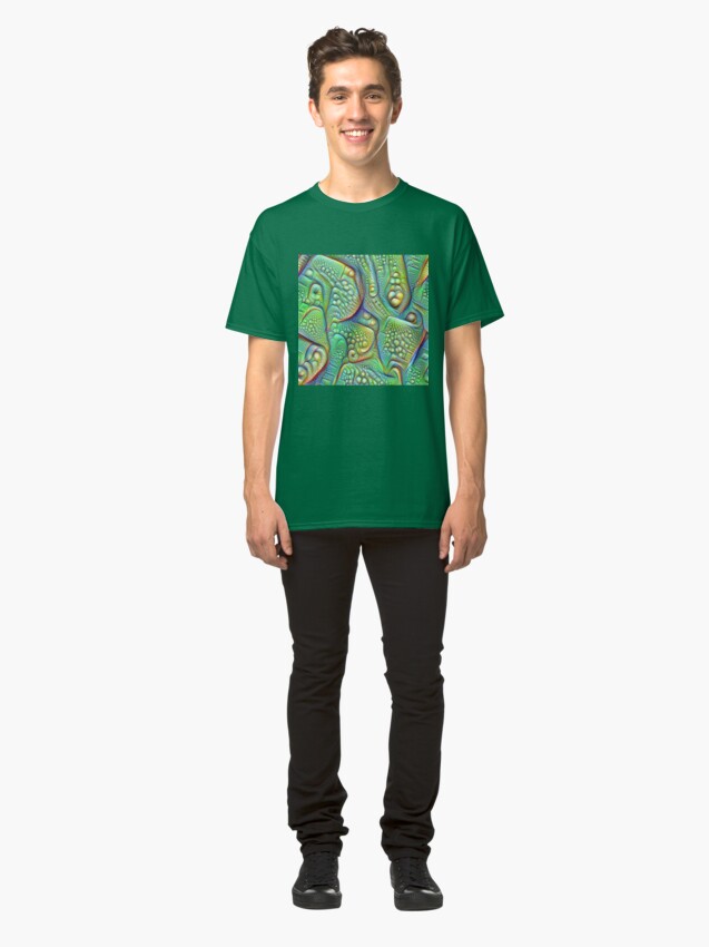 Alternate view of Abstraction #DeepDream Classic T-Shirt