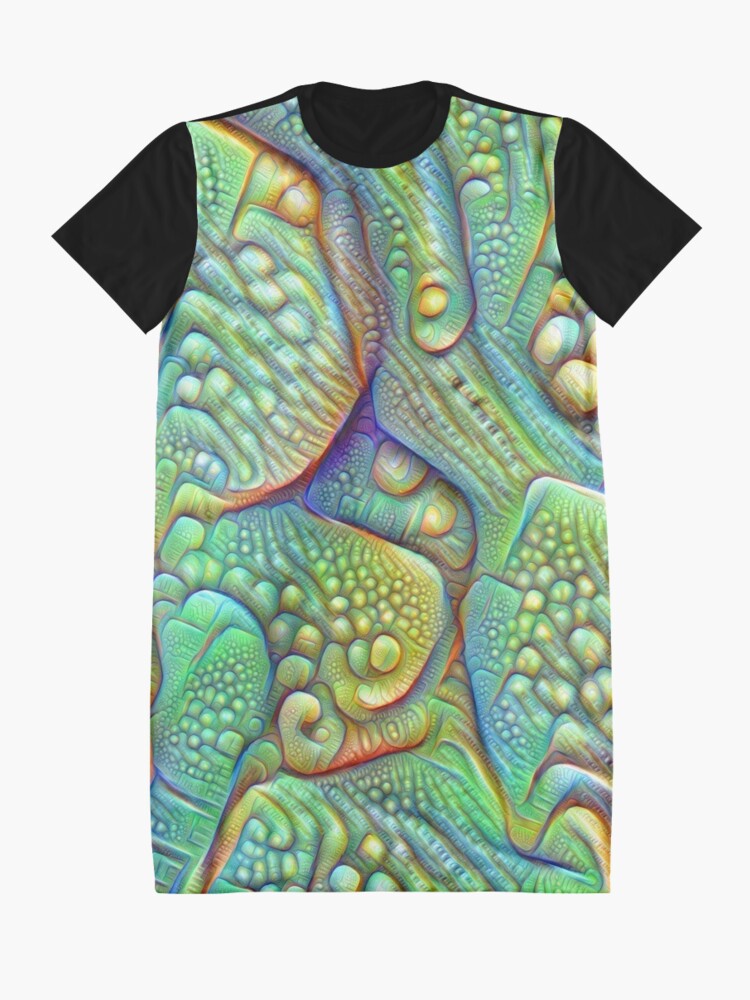 Alternate view of Abstraction #DeepDream Graphic T-Shirt Dress