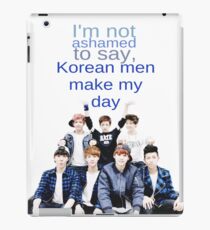 Vinilo o funda para iPad Hombres coreanos - BTS