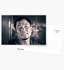 The Street Bartender. Postcards