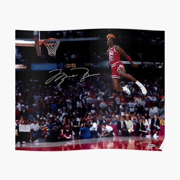 Michael Jordan Posters Redbubble