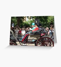 Queen and Prince Philip Greeting Card