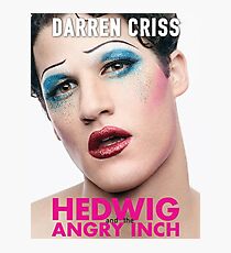 Darren Criss - Hedwig Poster Photographic Print