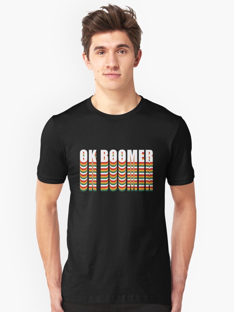 Alternate view of OK BOOMER Slim Fit T-Shirt