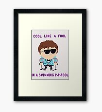 Jimmy is cool Framed Print