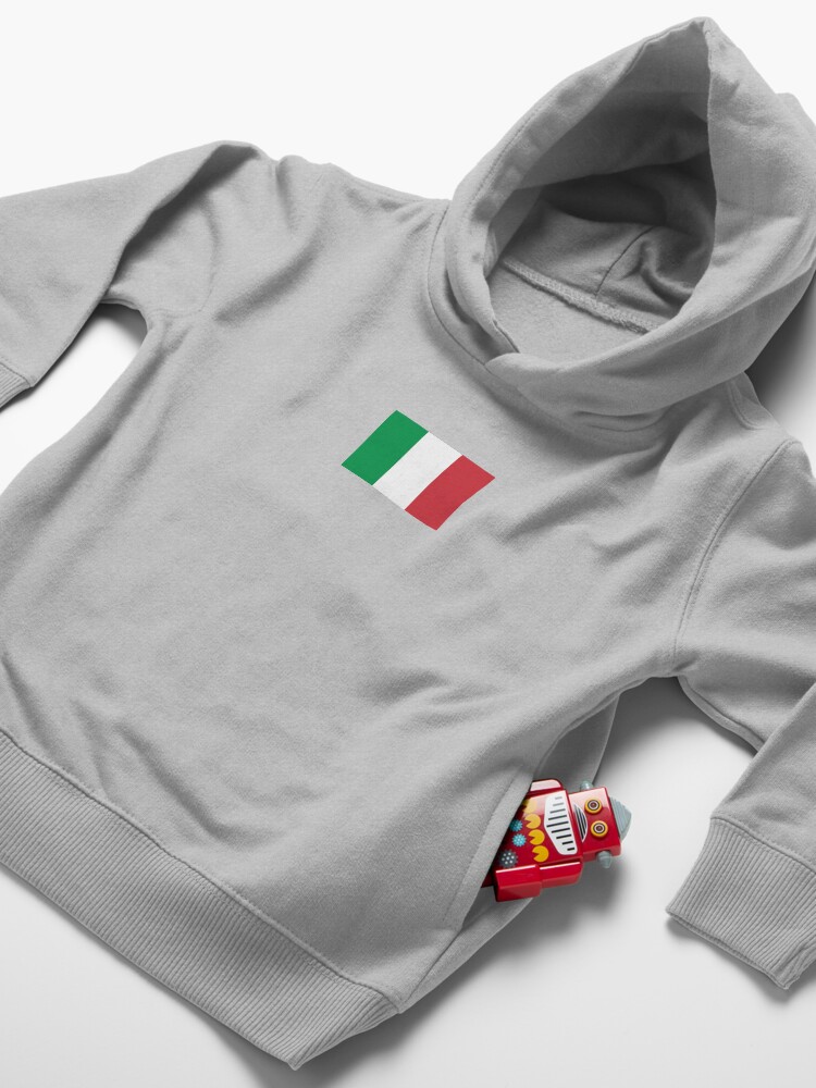 Alternate view of Italy Flag - Italian T-Shirt Toddler Pullover Hoodie
