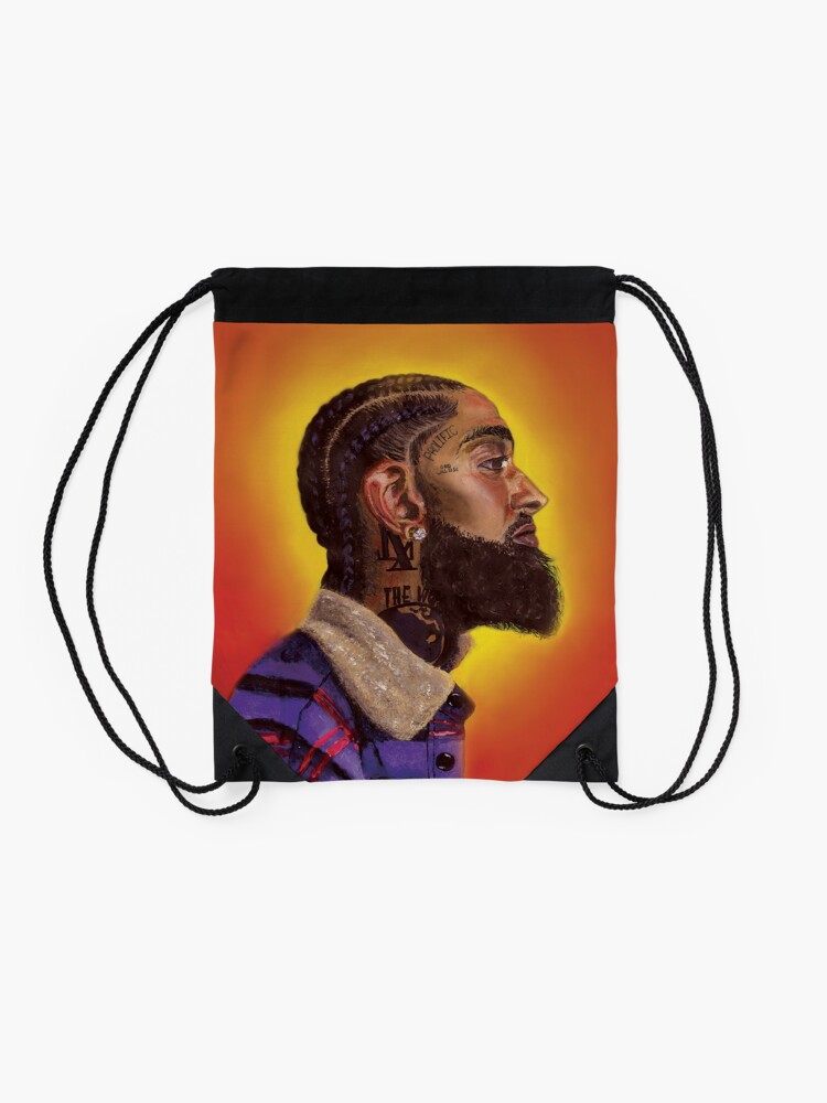 Alternate view of Sunset on Slauson Drawstring Bag