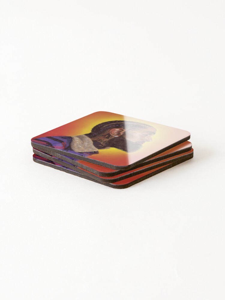 Alternate view of Sunset on Slauson Coasters (Set of 4)