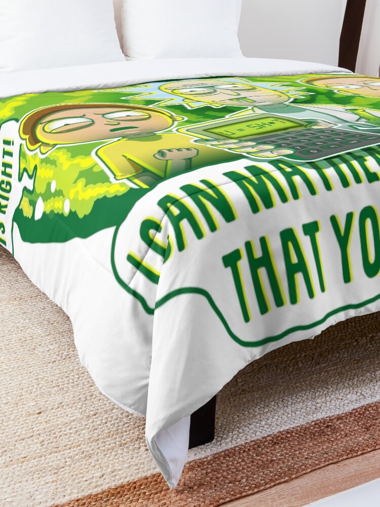 Alternate view of U = SH*T Comforter