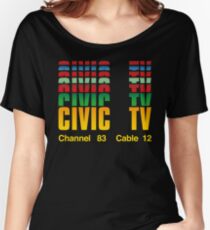 Civic TV Women's Relaxed Fit T-Shirt