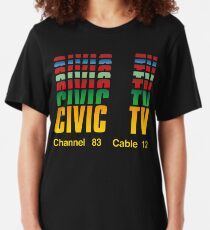 Camiseta ajustada TV cívica