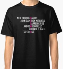 Camiseta clásica Hedwig y Angry Inch - Nombres