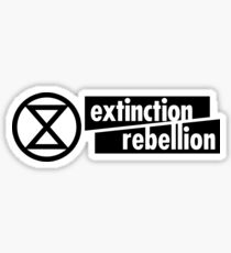 Activism - Extinction Rebellion (Rectangle) Sticker