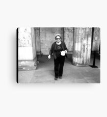 1984 - berlin east: tee vor der neuen wache Canvas Print
