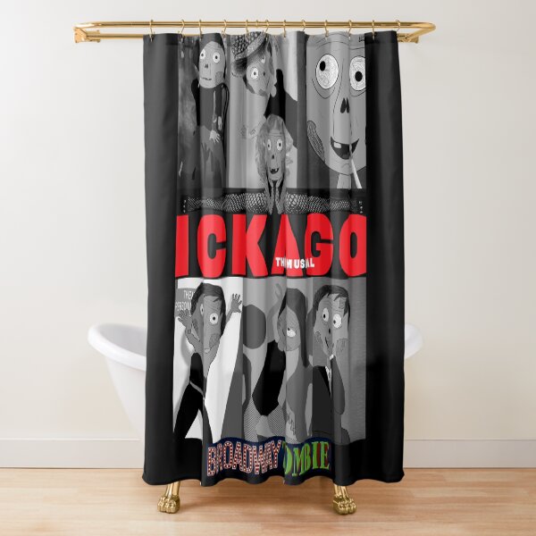 Broadway Zombie Ickago Shower Curtain