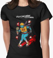 Psychoskin Rollergirl Women's Fitted T-Shirt