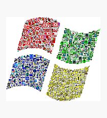 Classic Icons Windows Logo Photographic Print