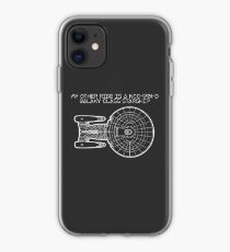 My Other Ride is a NCC-1701-D iPhone Case