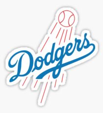 dodgers tshirts Sticker