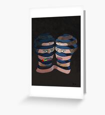 Mykonos Rose Greeting Card