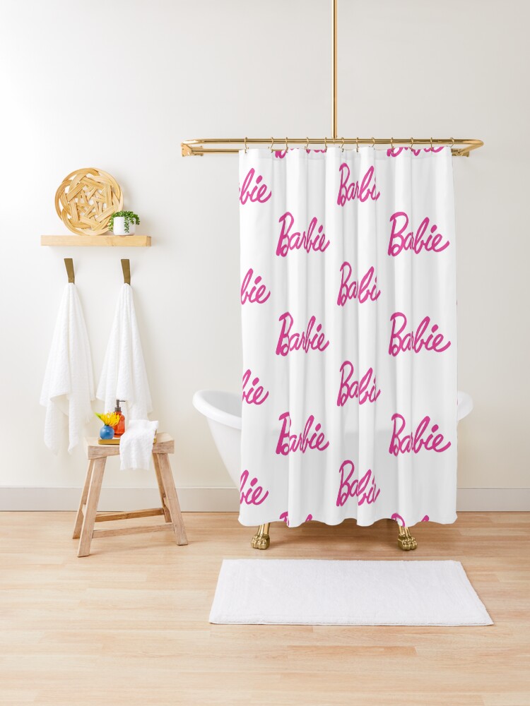 Barbie Shower Curtain By Wektusz Redbubble