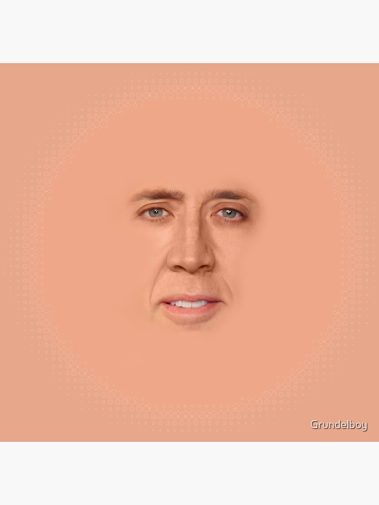 nicolas cage - Face by Grundelboy