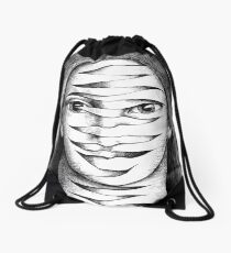 Integrated Self Drawstring Bag
