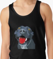 Black Staff Staffy Tank Top