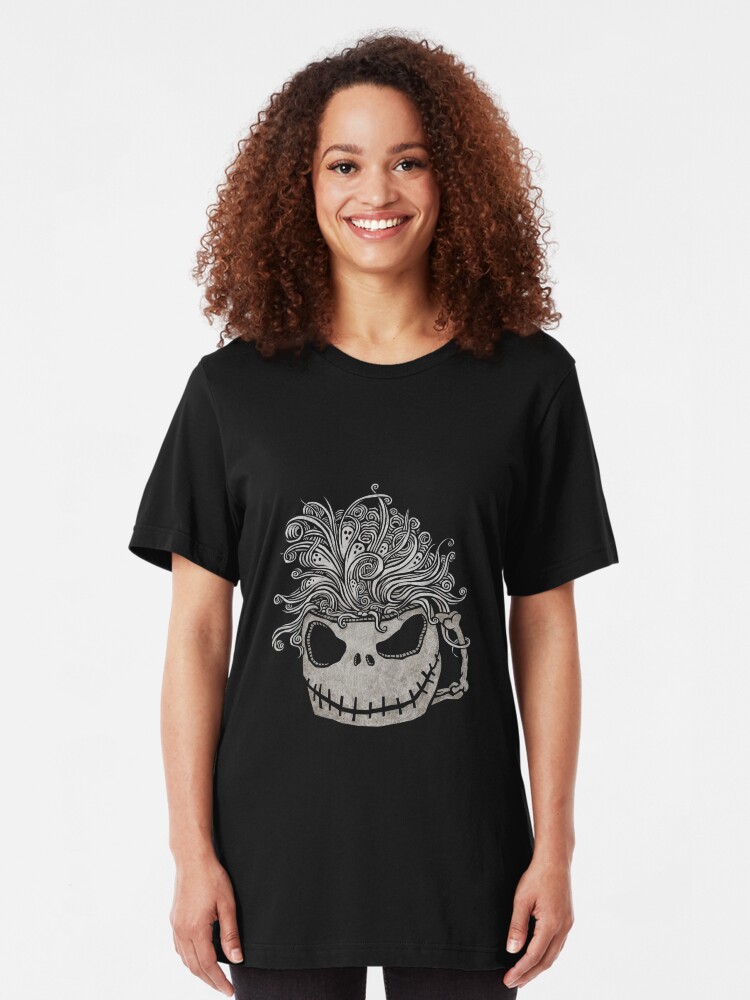 Alternate view of Nightmare Before Coffee Slim Fit T-Shirt