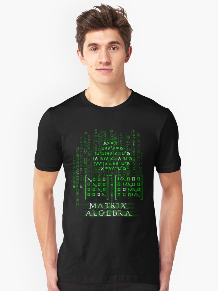 Alternate view of Matrix Algebra Slim Fit T-Shirt