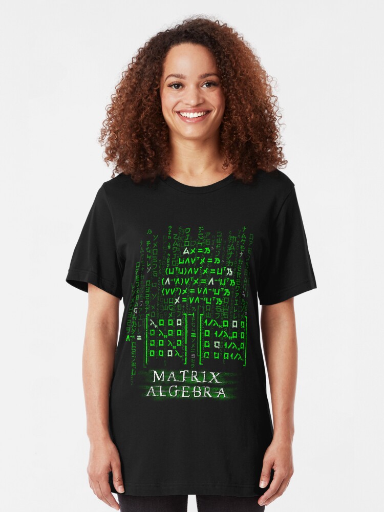 Alternate view of Matrix Algebra Slim Fit T-Shirt