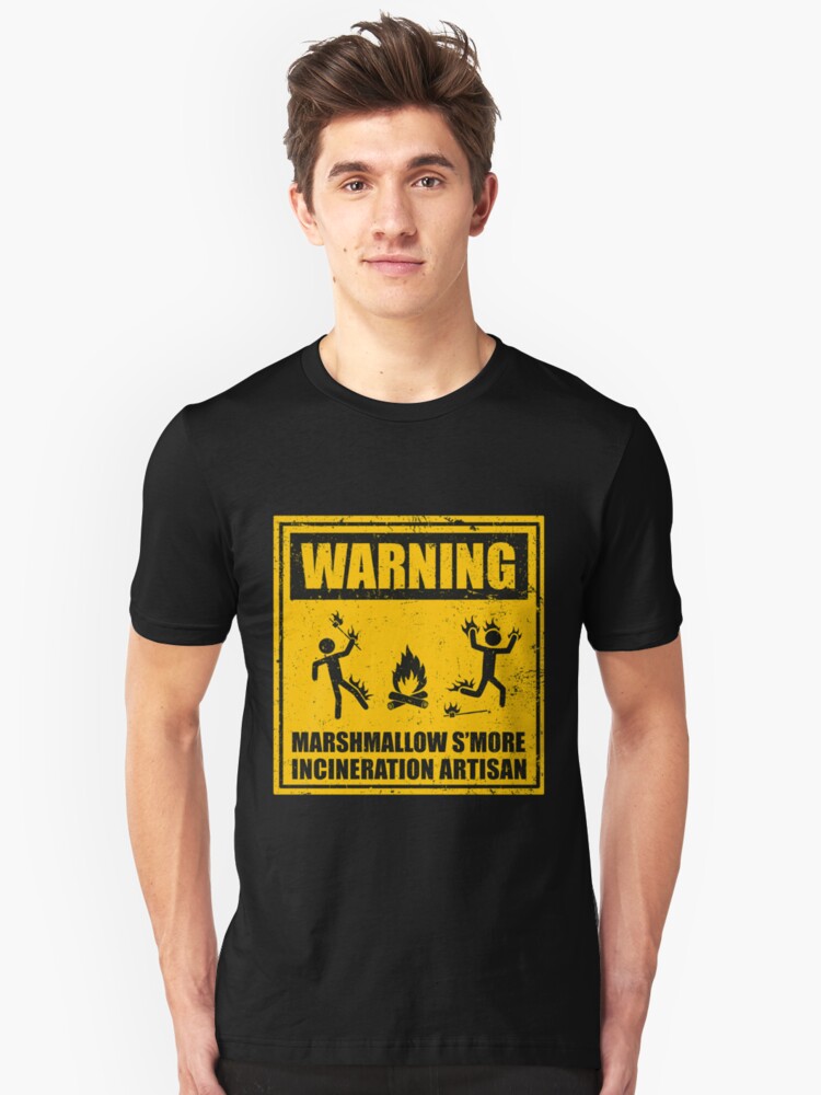 Alternate view of S'more Incineration Artisan Slim Fit T-Shirt