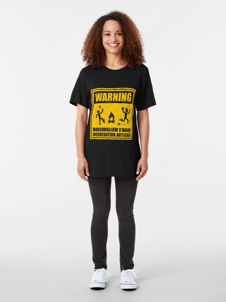 Alternate view of S'more Incineration Artisan Slim Fit T-Shirt