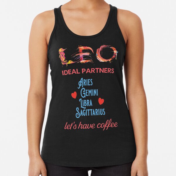 Leo Ideal Partners Racerback Tank Top