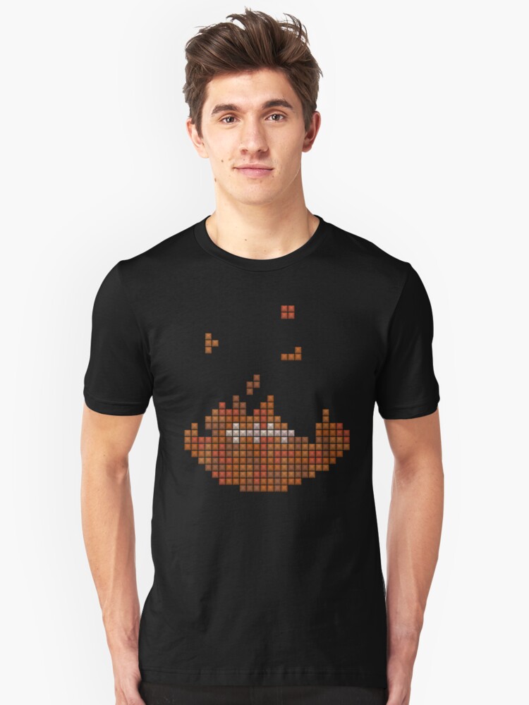 Alternate view of Tetris Football Slim Fit T-Shirt