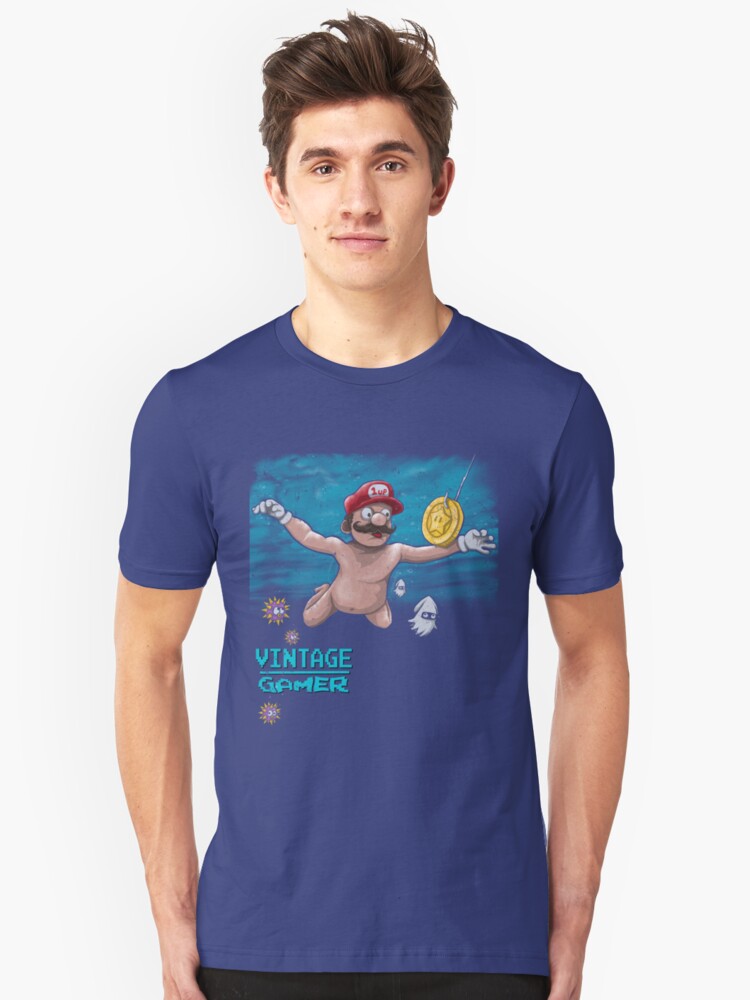 Alternate view of 90's Gamer Slim Fit T-Shirt