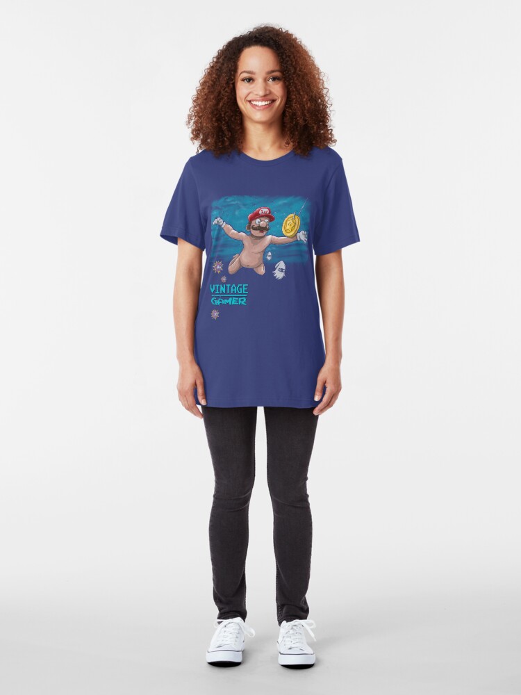Alternate view of 90's Gamer Slim Fit T-Shirt
