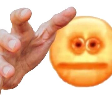 Thinking about cursed emoji hand | Sticker