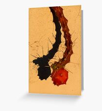 Hoe rooier hoe mooier... Greeting Card