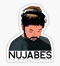 Nujabes Rest in Beats Sticker
