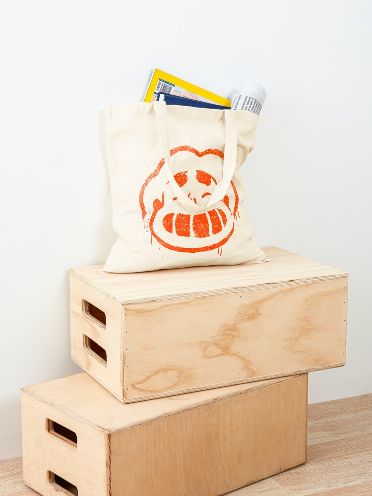 Alternate view of Steven Happiness Stencil Tote Bag