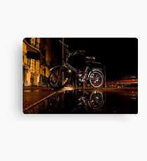 Street Bike Canvas Print