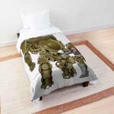Moze The Gunner With Iron Bear Borderlands 3 Comforter