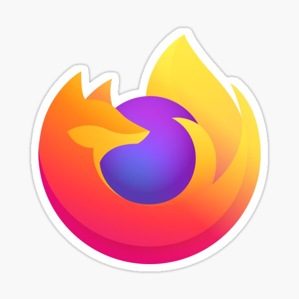 Firefox Stickers Redbubble